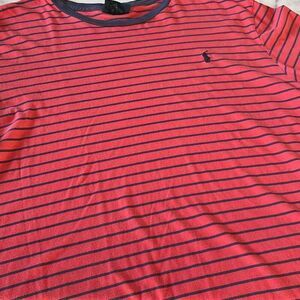 Polo by Ralph Lauren Striped Ring Neck  Crew T Sz. L